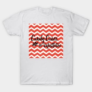 Candy Canes & Mistletoe T-Shirt